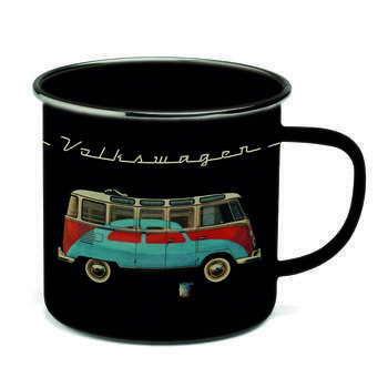 Mugs émaillés : Combi et Coccinelle