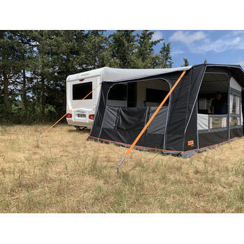 Sangles d'arrimage auvent : Coloris orange