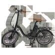 Vélo à assistance électrique pliant Folky : Noir 16Ah VEPLI