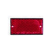 Catadioptre rectangulaire : rouge 