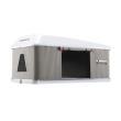Tente de toit Maggiolina Grand Tour : Medium coloris gris clair coque blanche Autohome
