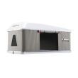 Tente de toit Maggiolina Grand Tour : Medium coloris gris clair coque blanche Autohome