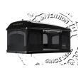 Tente de toit Maggiolina Grand tour 360° : Small X-Long coloris carbone coque Blackstorm Autohome