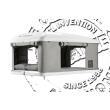 Tente de toit Airtop Plus : Medium coloris gris Autohome