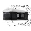 Tente de toit Maggiolina Grand tour 360° : Small coloris carbone Autohome