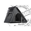 Tente de toit Columbus Variant : Medium coloris carbone coque Blackstorm Autohome