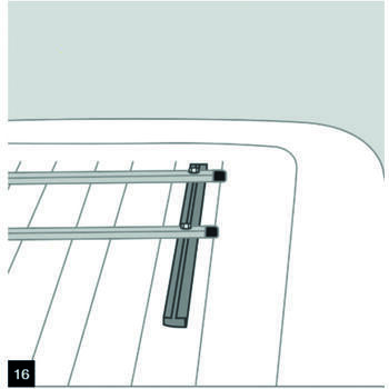 Galerie pour tente de toit Maggiolina Extrem Small