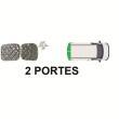 Protection isotherme vitres portes arrière : Multivan T5 à partir de 03 