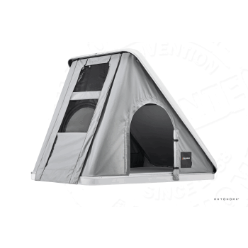 Tente de toit Columbus Variant : Small X-Long coloris gris
