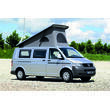 Toit relevable pour véhicule VW T5/T6/T6.1 : sca 192 de dimension L2 H1 avec ouverture Avant, fermeture à poignée centrale et Kit lit intégré de type Froli SCA