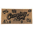 Tapis d'entrée en fibres de coco : Camping time Arisol