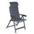 Fauteuil Air Deluxe avec appui-tête : Gris Crespo