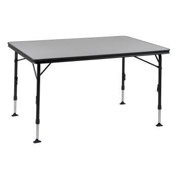 Table rectangulaire grise : 130 x 85 cm