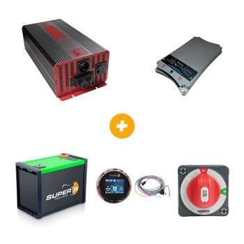 Pack Convertisseur + chargeur + Coup + Batterie + Sbtouch
