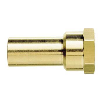 Douille de jonction femelle 1/2 BSP CYL. X 15 mm laiton D