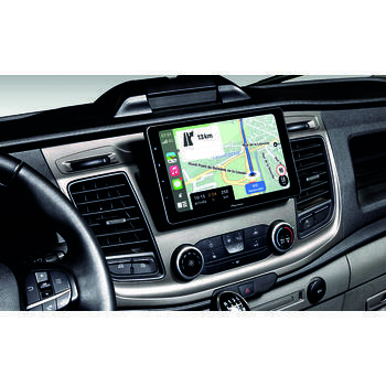 Tablette multimédia avec écran tactile : FORD TRANSIT (à partir de 2018 véhicules avec radio 1 DIN ou sans autoradio)