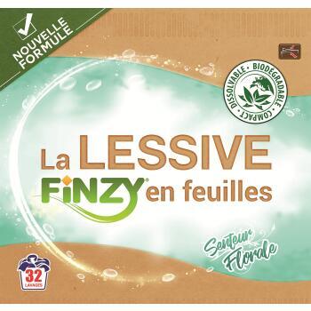Lessive en feuilles : 32 lavages