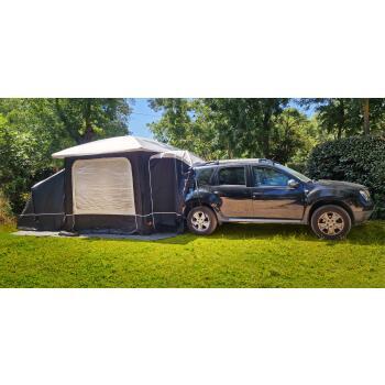 Tunnel de raccordement arrière spécial SUV pour abri Lodge Air