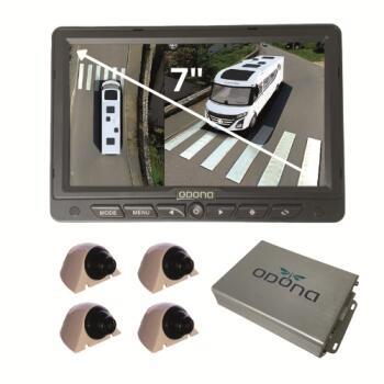 Caméra Drone View 360° : V5 coloris Blanc avec Moniteur 7