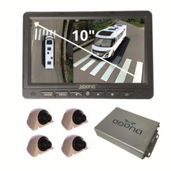 Caméra Drone View 360° : V5 coloris Blanc avec Moniteur 10