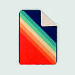 Couverture de camping CLOUDTOUCH™ : Coloris Rainbow Voited