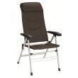 Fauteuil aluminium Thor : Marron Isabella