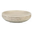 Lot de 4 assiettes à dessert Club : Beige Koziol