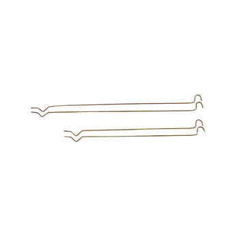 Lot de 4 tiges acier de remplacement