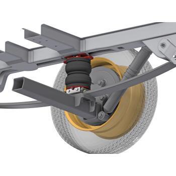 Kit renfort suspension pneumatique Semi Air Standard 6''