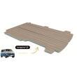 Plancher composite monobloc VW T5/T6 : L2 - 2 rails - Weathered Teak & Ebony Mobiframe