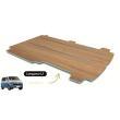Plancher composite monobloc VW T5/T6 : L1 - 2 rails - LG Durable Wood Mobiframe