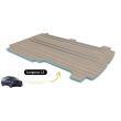 Plancher composite monobloc Mercedes Vito 2014 - : L2 - 4 rails - Weathered Teak & Ebony Mobiframe