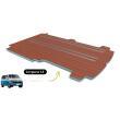 Plancher composite monobloc VW T5/T6 : L2 - 4 rails - Teak & Ebony Mobiframe