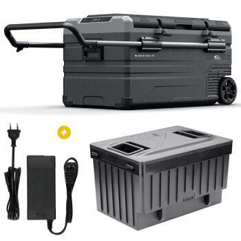 Glacière à compression Blizz-E Flex - 73 litres +  Adaptateur +  Batterie amovible