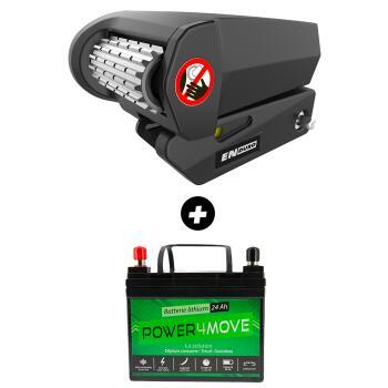 PACK déplace-caravane + batterie lithium : - Déplace-caravane EM313
