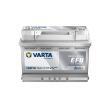 Batterie auxiliaire acide Professional Dual Purpose EFB : 70 Ampères Varta