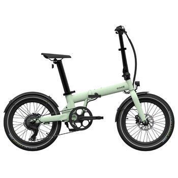 Vélo à assistance électrique pliant 20'' Afternoon Origins : Vert Sauge