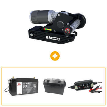 PACK déplace-caravane + batterie AGM : - Déplace-caravane EM203