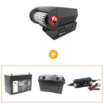 PACK déplace-caravane + batterie AGM : - Déplace-caravane EM313