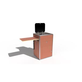 Blue mountain en bois brut