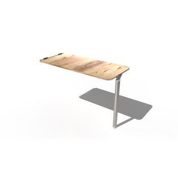 Table Blue mountain 100x45cm en bois stratifié cérusé 2 faces