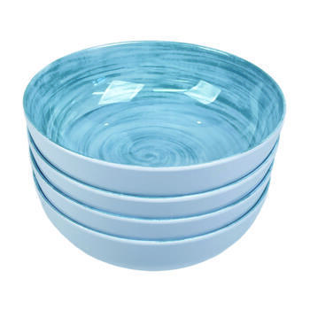 Pack 4 bols mélamine Céleste