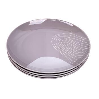 Pack 4 assiettes mélamine Harmony