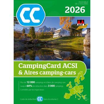 Guide CampingCard ACSI 2026 - Version avec les aires de service camping-cars