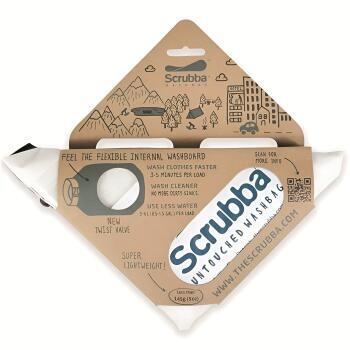 Sac lave-linge portable - Blanc