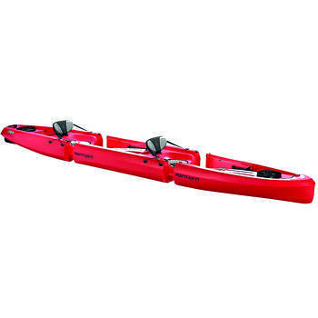 Kayak duo siège modulable rouge