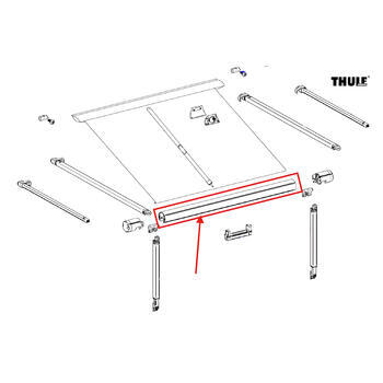 Rouleau 375 cm - Store Thule 1200