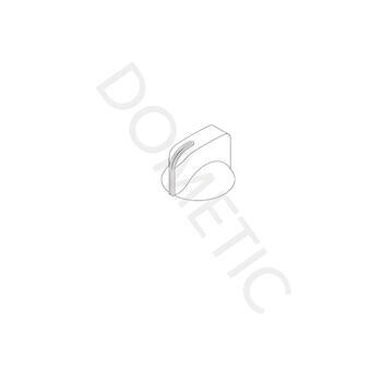 bouton tournant argenté robinet