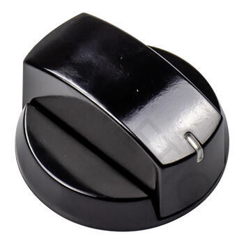 kit bouton tournant argent/noir