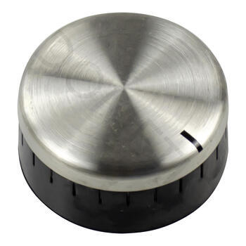 bouton tournant en acier inoxydable
